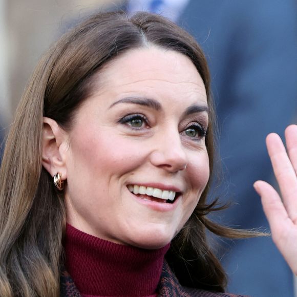 Kate Middleton déclare être en rémission de son cancer - Catherine (Kate) Middleton, princesse de Galles à l'hôpital Royal Marsden, où elle a reçu son traitement contre le cancer, à Londres, Royaume-Uni, le 14 janvier 2025. © Chris Jackson/WPA-Pool/Bestimage
