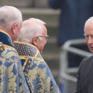 Le roi Charles III d'Angleterre, - La famille royale britannique célèbre le 76ème Commonwealth Day à l'abbaye de Westminster à Londres, le 10 mars 2025.