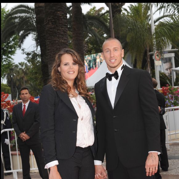 Laure Manadou et Frédérick Bousquet au 63ème Festival de Cannes © RACHID BELLAK / BESTIMAGE