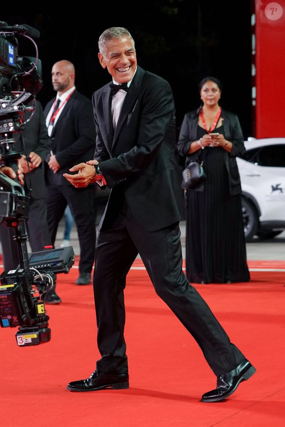 George Clooney à la projection de "Wolfs" lors du 81ème festival international du film de Venise, la Mostra le 1er septembre 2024. © Lucia Sabatelli / Bestimage