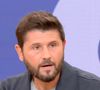 Grosse frayeur pour Christophe Beaugrand et l'ensemble de sa famille...
Christophe Beaugrand sur le plateau de la "matinale Bonjour TF1" (Capture d'écran TF1).