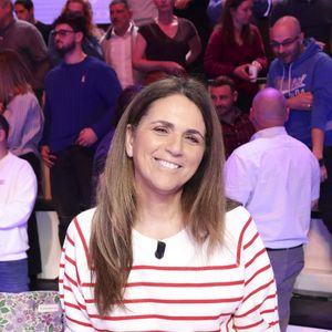 Exclusif - Valérie Bénaïm, sur le plateau de TBT9 présenté par C.Hanouna, et diffusé en direct sur W9, Paris, France, le 17 février 2026. © Jack Tribeca / Bestimage