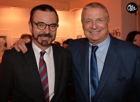 Christian Courtin-Clarins et Olivier Courtin-Clarins - Remise du Prix Clarins 2016 au Pavillon Kléber à Paris, le 29 mars 2016. La nouvelle « Femme de cœur » du Prix Clarins 2016 est Muriel Hattab pour son association Princesse Margot. © Veeren/Bestimage