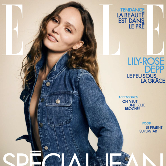 Lily-Rose Depp fait la couverture du magazine ELLE