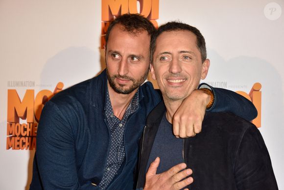 Arié Elmaleh et Gad Elmaleh lors de la première de "Moi, Moche Et Méchant 3" à Paris, France, le 27 juin 2017. Photo Alban Wyters/Abaca