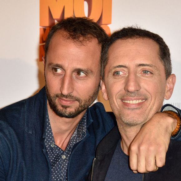 Arié Elmaleh et Gad Elmaleh lors de la première de "Moi, Moche Et Méchant 3" à Paris, France, le 27 juin 2017. Photo Alban Wyters/Abaca