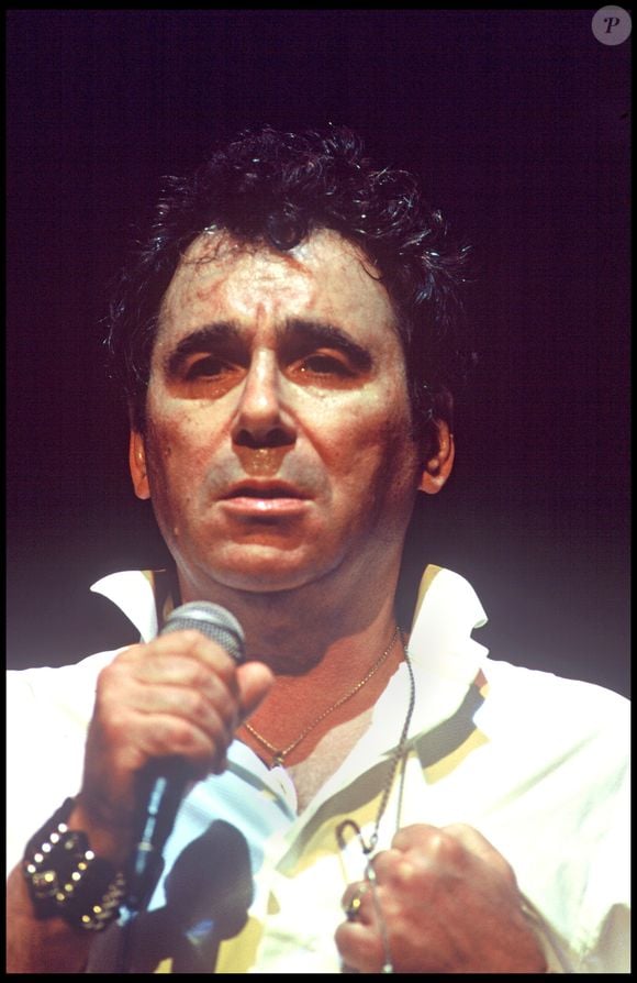 Archive - Claude Nougaro lors d'un concert au Zénith de Paris en 1989
© Agence Bestimage