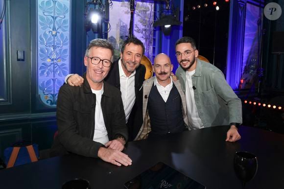 Exclusif - Jean-Luc Lemoine, Bernard Montiel, Viktor Vincent, Solay - Enregistrement de l'émission "L'Invitation", présentée par B.Montiel et diffusée le 22 décembre sur Olympia TV
© Jack Tribeca / Bestimage