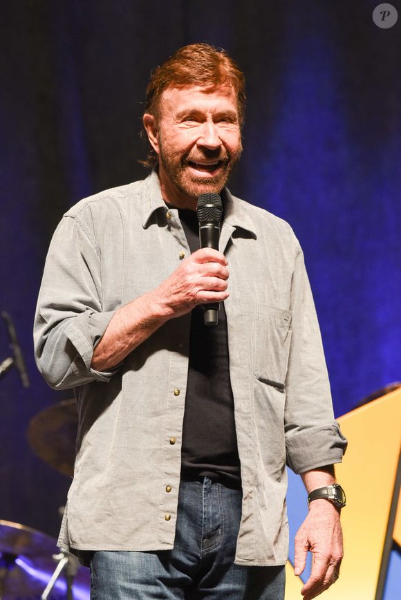 Chuck Norris au "Wizard World Comic Con" à Philadelphie, le 3 juin 2017.
Ricky Fitchett via Zuma Press/Bestimage