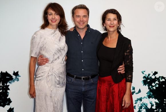 Valérie Bonneton, Guillaume de Tonquédec et Isabelle Gélinas - Photocall de la série "Fais pas ci, fais pas ça" lors du 18ème Festival de la Fiction TV de La Rochelle. Le 16 septembre 2016
© Patrick Bernard / Bestimage