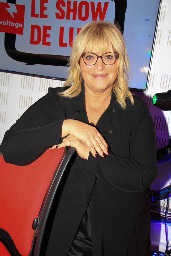 Caroline Diament lors de l'émission "Le Show de Luxe" sur la Radio Voltage à Paris le 14 novembre 2018.
© Philippe Baldini / Bestimage