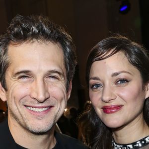 Guillaume Canet et Marion Cotillard (en Chanel) - Intérieur du dîner Chanel des révélations César 2020 au Petit Palais à Paris, le 13 janvier 2020.
© Olivier Borde/Bestimage