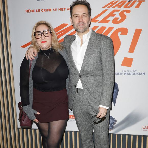 Marilou Berry et Stéphane Debac -Avant-première du film "Haut les mains" à l'UGC Danton à Paris le 11 février 2025. © Coadic Guirec/Bestimage