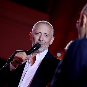 l'humoriste a également pour projet d'ouvrir un comedy club à Monaco.

Gad Elmaleh - Soirée de gala "Heroes for Imagine" qui a permis de récolter dix millions d'euros au profit de la recherche contre les maladies génétiques à Paris le 23 septembre 2024.