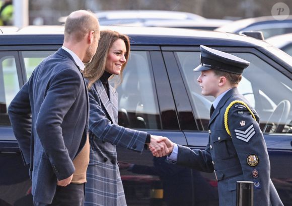 Le prince William, prince de Galles, et Catherine (Kate) Middleton, princesse de Galles, arrivent pour visiter l'Académie nationale de curling à Stirling, Royaume Uni, le 20 janvier 2026. Cover Images via ZUMA Press / Bestimage/Bestimage