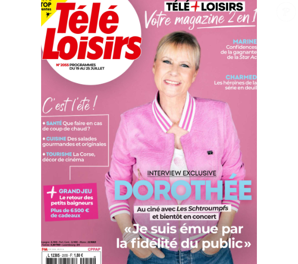 Couverture du magazine Télé Loisirs, sorti le 14 juillet 2025.