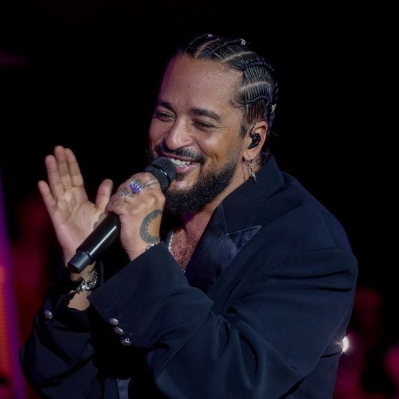 Exclusif - Slimane - Showcase de Slimane lors de la soirée de gala "le Grand Dîner" au Palais Bulles à Théoule-sur-mer lors du Festival International du Film de Cannes. © Christophe Clovis / Bestimage