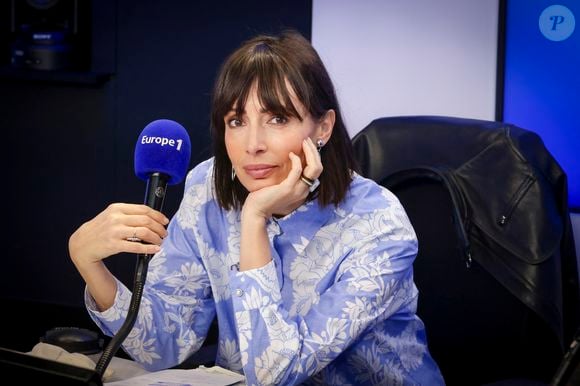 Exclusif - Géraldine Maillet sur le plateau de l'émission "On marche sur la tête" en direct sur Europe 1 le 29 janvier 2025. © Jack Tribeca / Bestimage