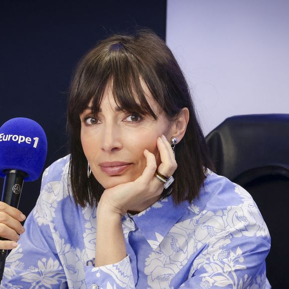 Exclusif - Géraldine Maillet sur le plateau de l'émission "On marche sur la tête" en direct sur Europe 1 le 29 janvier 2025. © Jack Tribeca / Bestimage