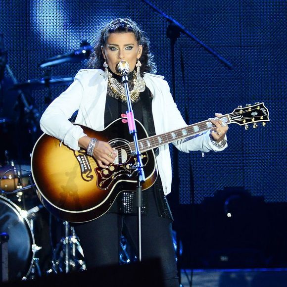 Nelly Furtado lors de son concert à Szczecin en Pologne, le 3 août 2013. © Bestimage