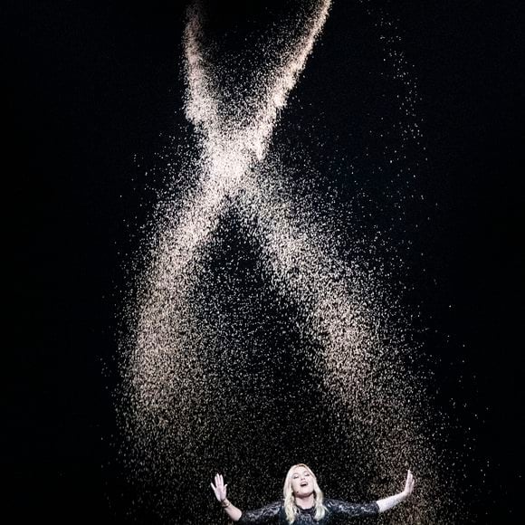 Louane lors de sa participation à la finale de l'Eurovision à Bâle en Suisse en mai, 2025. . © Baden Roth/ZUMA Press Wire/Bestimage