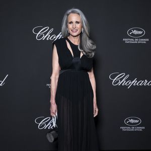 Andie MacDowell au dîner du Trophée Chopard au Carlton Beach Club lors du 79ème Festival International du Film de Cannes le 15 mai 2026.
© Olivier Borde / Bestimage