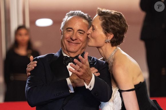 Andy Garcia, Vicky Krieps - Montée des marches du film " Diamond " lors du 79ème Festival International du Film de Cannes, le 19 mai 2026. © Jacovides-Moreau / Bestimage