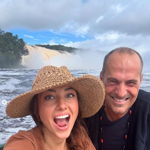 Delphine Wespiser et Roger en voyage au Venezuela