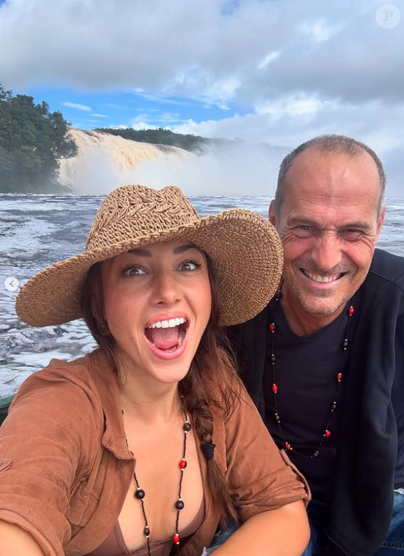 Delphine Wespiser et Roger en voyage au Venezuela