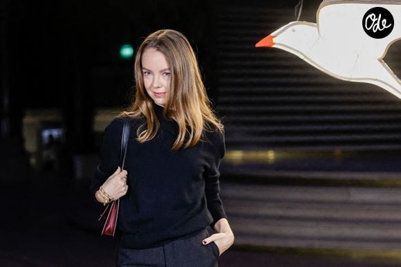 La princesse Alexandra de Hanovre au photocall du défilé Chanel Collection Femme Prêt-à-Porter Printemps/Eté 2027 lors de la Fashion Week de Paris (PFW) au Grand Palais, à Paris, France, le 5 octobre 2026.

© Olivier Borde/Bestimage