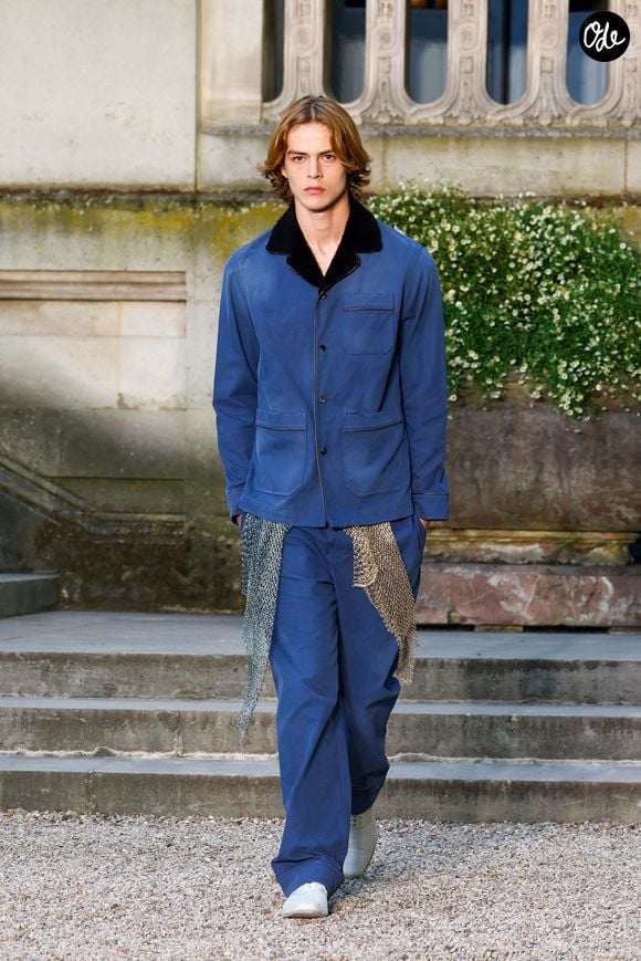 Défilé de mode Dior Homme Prêt à Porter Collection Homme Printemps/Été 2027 lors de la Fashion Week de Paris, France, le 24 juin 2026. © Bestimage