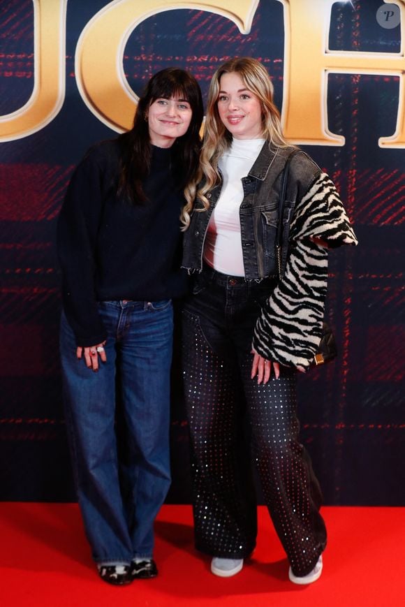 Marguerite Delayan (Star Academy), Emma Broyon (Star Academy) -Avant-première du film "God save the Tuche" au cinéma Pathé Palace à Paris le 4 février 2025. © Christophe Clovis/Bestimage