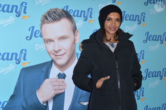 Karine Le Marchand à la générale du spectacle "JeanFi (Janssens) Décolle" à l'Alhambra à Paris, le 7 décembre 2017.
© Giancarlo Gorassini/Bestimage