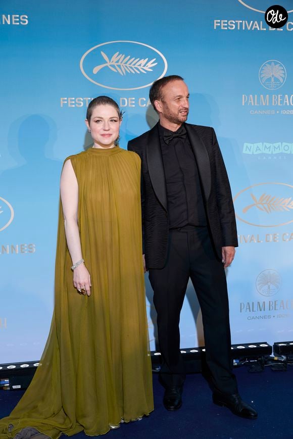 Emilie Dequenne et son mari Michel Ferracci - Photocall du dîner d'ouverture du 77ème Festival International du Film de Cannes, au Carlton. Le 14 mai 2024
© Borde-Jacovides-Moreau / Bestimage