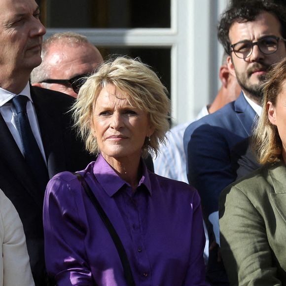 Sophie Davant lors de l'ouverture de la troisième édition de la Grande Exposition du Made in France au Palais de l'Elysée à Paris, France, le 30 juin 2023. Photo by Stéphane Lemouton/Pool/ABACAPRESS.COM