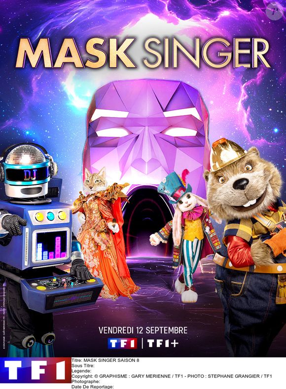 Premières images de la saison 8 de Mask Singer © LAURENT VU / TF1
