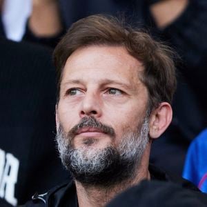 Nicolas Duvauchelle - Célébrités dans les tribunes de la demi-finale retour de Ligue des champions entre le PSG face au Borussia Dortmund (0-1) au Parc des Princes à Paris le 7 mai 2024. © Cyril Moreau/Bestimage