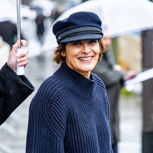 Inès de La Fressange - Sorties du premier défilé Chanel "Collection Haute Couture Printemps/Eté 2026" lors de la Fashion Week de Paris (PFW) au Grand Palais, à Paris, France, le 27 janvier 2026. © Florian Lavielle/Bestimage