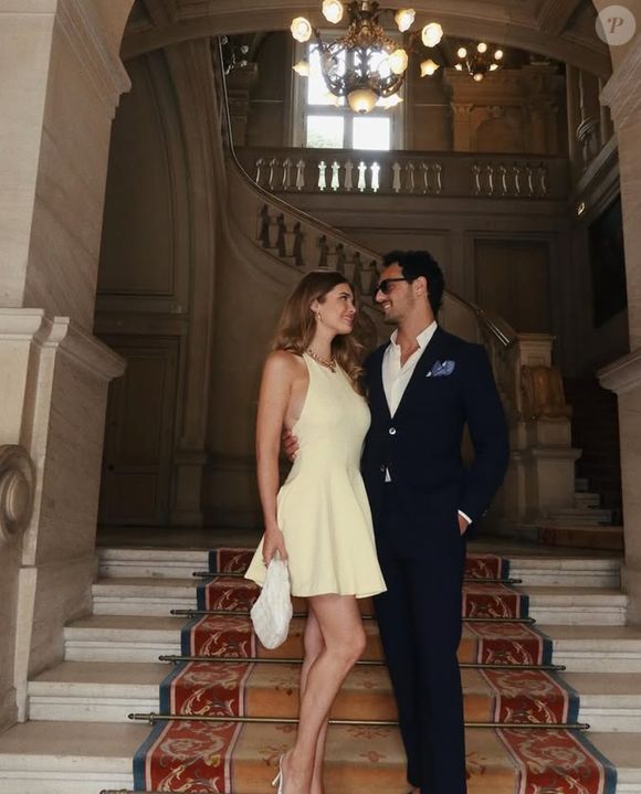 Diego El Glaoui et sa compagne Maxime Teissier immortalisés sur Instagram (Capture d'écran - Mai 2025)