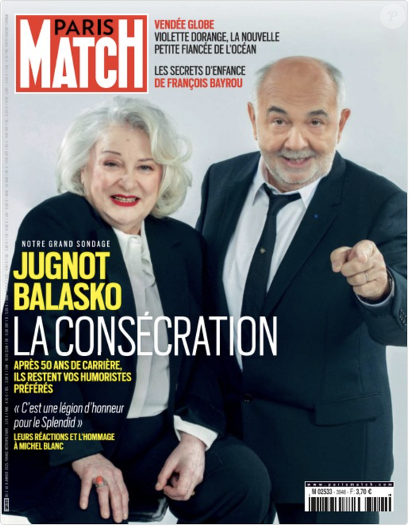 Une de Paris Match du 2 janvier 2025