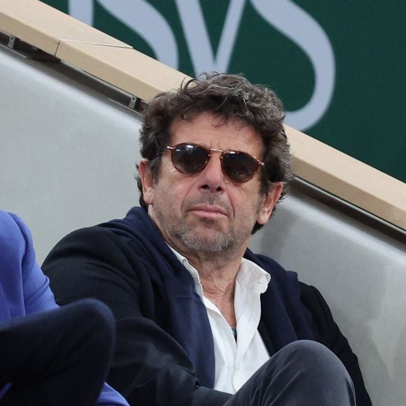 Patrick Bruel en tribunes lors des Internationaux de France de Tennis de Roland Garros 2025, à Paris, France, le 6 juin 2025. © Jacovides-Moreau/Bestimage