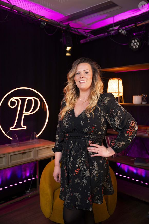 Alice de "Mariés au premier regard" en interview pour "Purepeople", dans "En privé avec", février 2025 © Pierre Perusseau/Bestimage