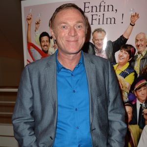 Christophe Hondelatte - Avant-première du film "Brèves de comptoir" au Théâtre du Rond-Point à Paris, le 8 septembre 2014. VEEREN / BESTIMAGE