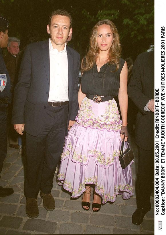 Dany Boon et Judith Godrèche - Nuit des Molières en 2001 à Paris RINDOFF-BORDE / BESTIMAGE