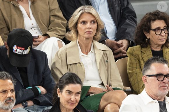 Les Français connaissent Sylvie Tellier pour avoir dirigé la société Miss France pendant 17 ans avant de quitter son poste en 2022.

Sylvie Tellier dans les tribunes lors des Internationaux de France de Tennis de Roland Garros 2025, à Paris, France, le 5 juin 2025.

© Jacovides-Moreau/Bestimage
