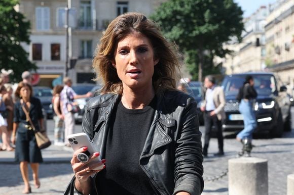 Caroline Ithurbide - Arrivées aux obsèques de Philippe Labro en l'église de Saint-Germain-des-Prés à Paris le 13 juin 2025. © Dominique Jacovides - Christophe Clovis / Bestimage