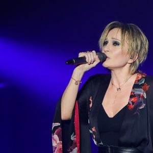 Patricia Kaas en concert au Crocus City Hall à Moscou le 13 décembre 2017.