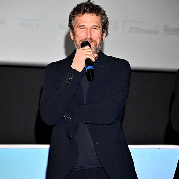 Guillaume Canet durant la soirée d'ouverture de la 5eme édition du festival Cinéroman au cinéma Pathé Gare du Sud à Nice, le 2 octobre 2023. © Bruno Bebert / Bestimage