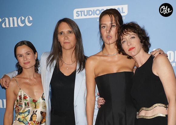 Jeanne Herry, Adèle Exarchopoulos et Sara Giraudeau - Avant-première du film "Garance" au cinéma Pathé Wepler à Paris le 15 septembre 2026. © Coadic Guirec/Bestimage