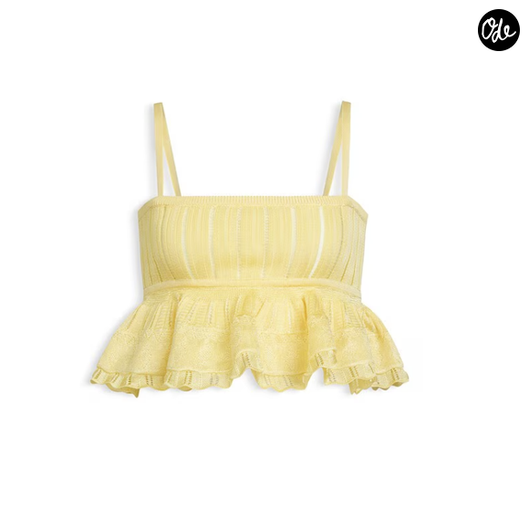 TOP COURT EN CRINOLINE BRILLANTE